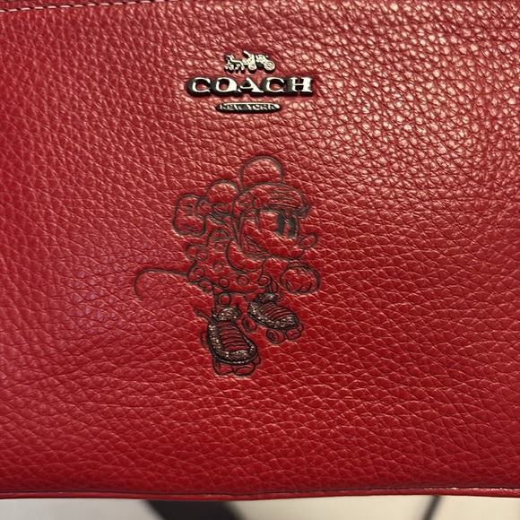 Coach Red Minnie Wristlet - Picture 9 of 11